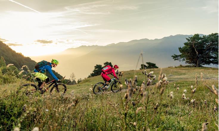 Vacanza in bici in Alto Adige - In Val Venosta, paradiso per MTB